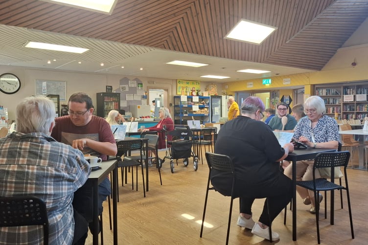 The Hive offers a welcoming space for service users but also space that can be hired out.