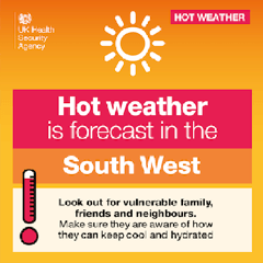 Danger to life heat alert this week