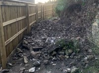 Collapsed churchyard wall to rise again