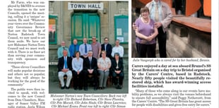 Midsomer Norton mayor re-elected for third time as council turns 15