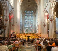Anniversary concert features young voices from St Mary's C of E school