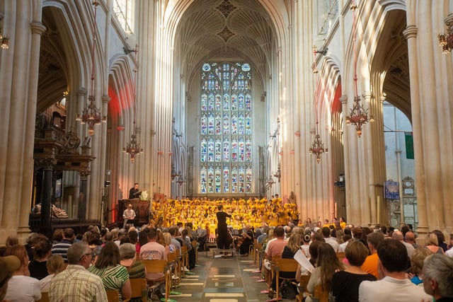 Anniversary concert features young voices from St Mary's C of E school