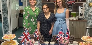Two local care settings celebrate VE Day in style