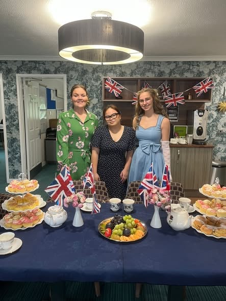 Bloomfield Care Centre in Paulton laid on an afternoon tea as part of their 1940s afternoon of nostalgia.