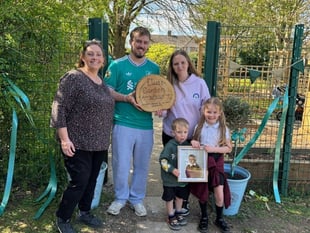 St Mary’s opens Memory Garden in honour of classmate