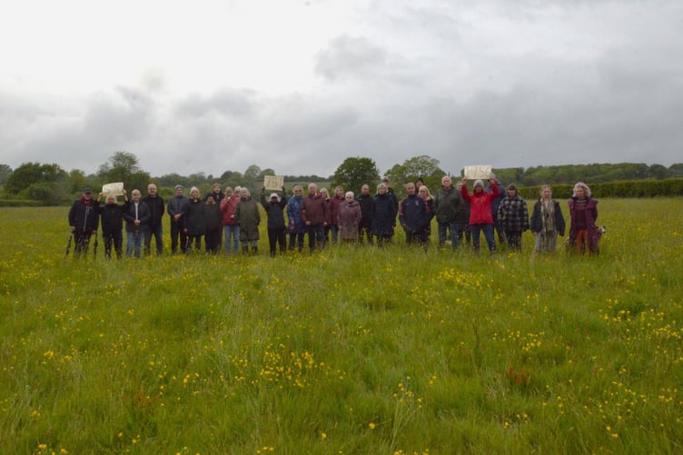 Midsomer Norton residents oppose a housing development proposed for greenfield site off Chilcompton Road.