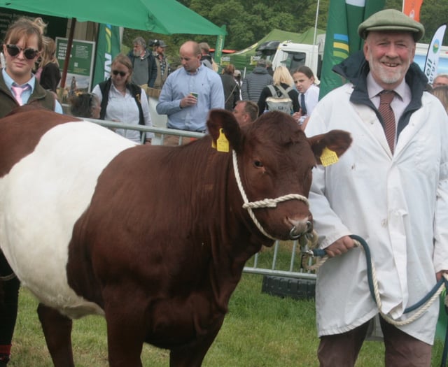 North Somerset Show sees locals excel in livestock competition