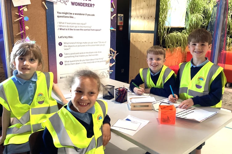 Peasedown Primary School spent the day enhancing their science knowledge at We The Curious centre in Bristol.