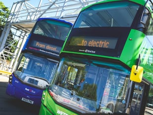 Bath welcomes first electric buses and repowers in the West of England
