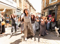 Flash mob takes over Catherine Hill as part of Frome Connects