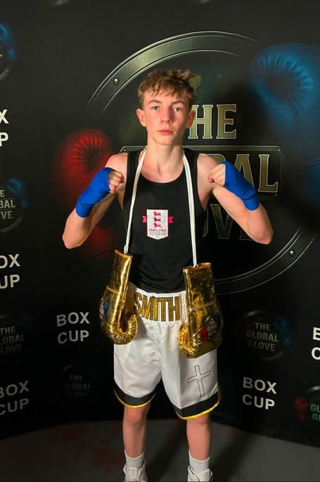 SHAYNE Smith of Norton Radstock Amateur Boxing Club.