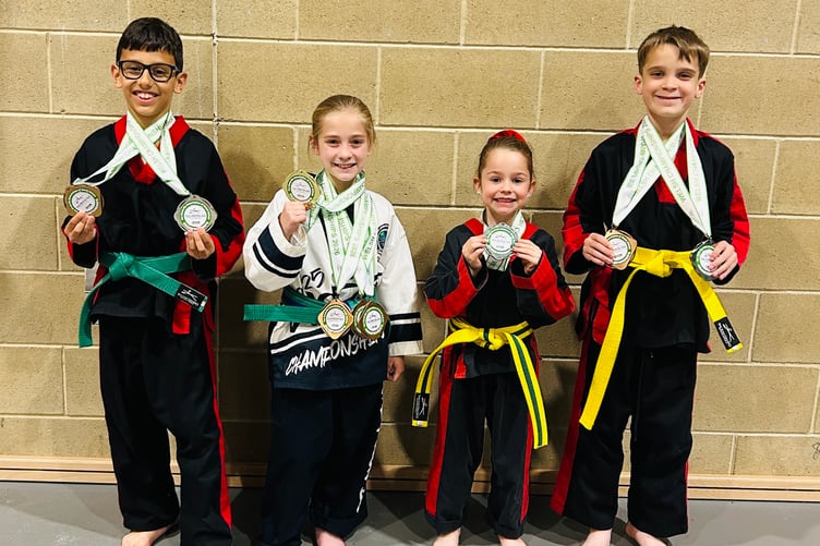 Successful young students at the Welsh Championships