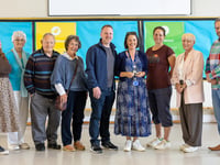 Village headteacher receives community award