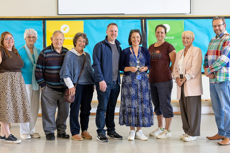 Headteacher Ruth Noall is this year's recipient of the Peasedown St John Community Civic Award.