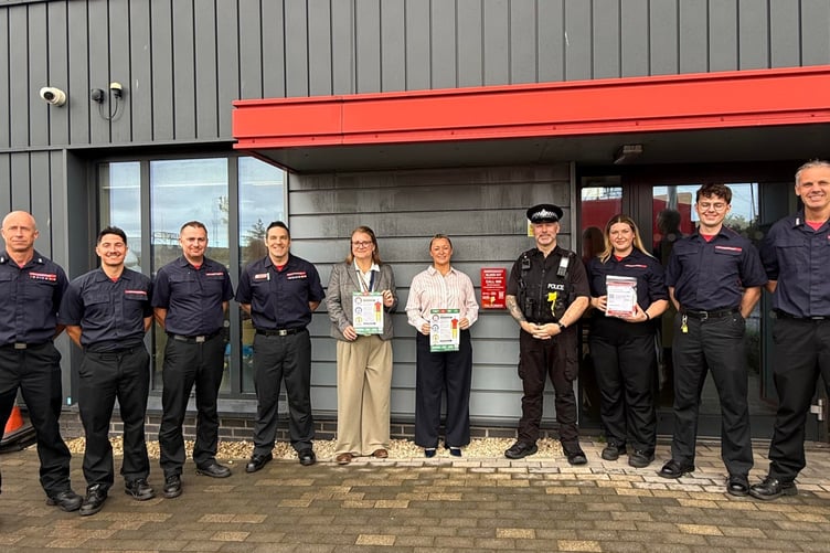 Bleed kits are now installed at all 21 fire stations across the Avon Fire & Rescue Service area.