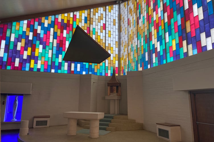 The Brutalist-style church at Batheaston has been spared demolition and is to become a children's nursery.