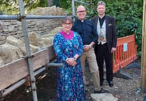 Donations hit £25,000 as collapsed Norton Malreward wall takes shape
