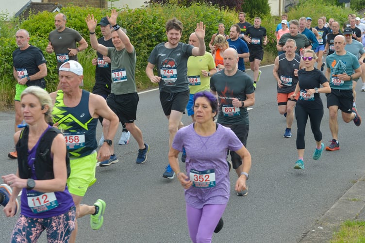 The popular race continues to attract new runners with 160 participants completing their first-ever 10K.