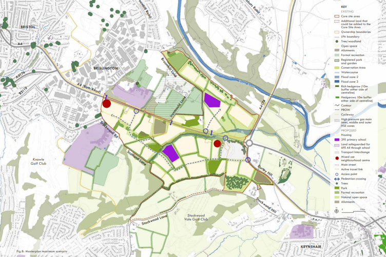 The new town development of Hicks Gate between Bristol and Keynsham has been backed by leaders at WECA.