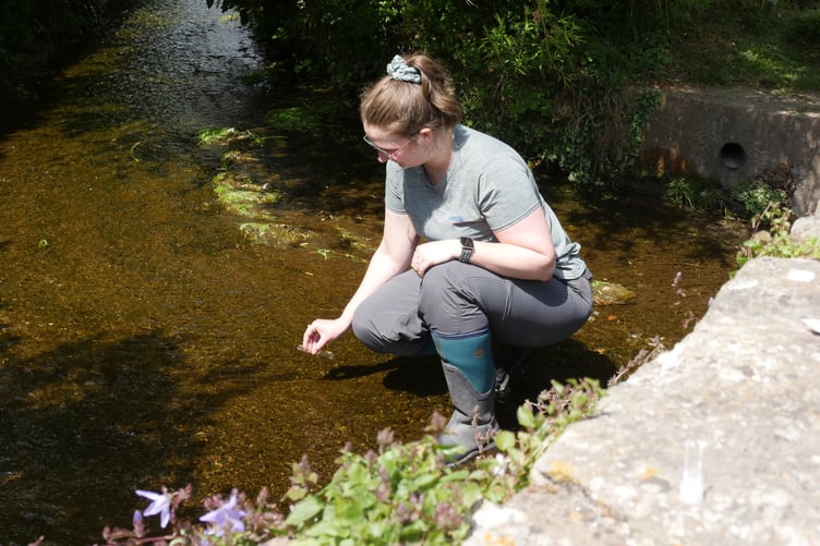 Water quality is tested in Bristol Avon catchment including the River Chew, River Frome or Wellow Brook.