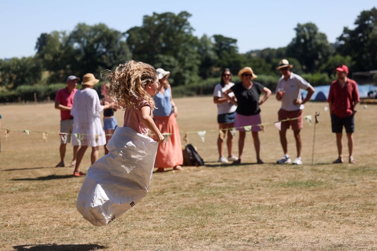 The family day of fun is a collaboration between Chew Magna Society and the Chew Valley Cricket Club.
