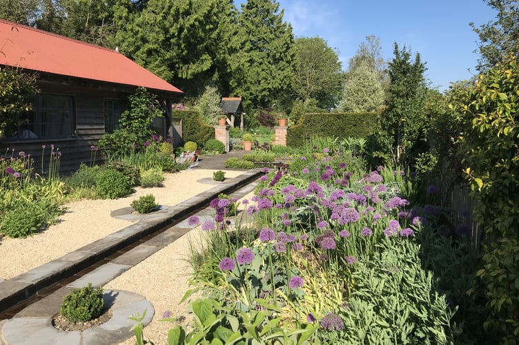 The garden at 42 Silver Street will open for charity this summer as part of the National Garden Scheme.