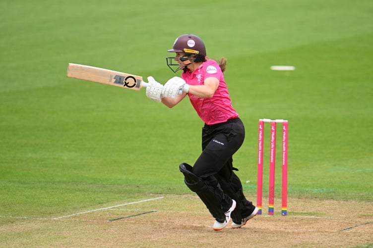 Sophie Luff who made her 12th T20 half century at Scarborough.