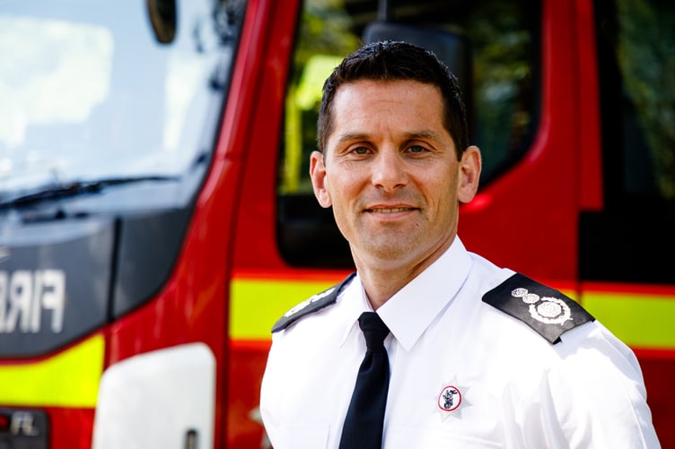 Avon Fire & Rescue Service chief fire officer Matt Cook.