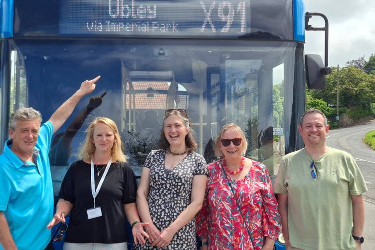 Councillors from the Chew Valley and Mendip areas are celebrating the renewed funding for the X91 service.