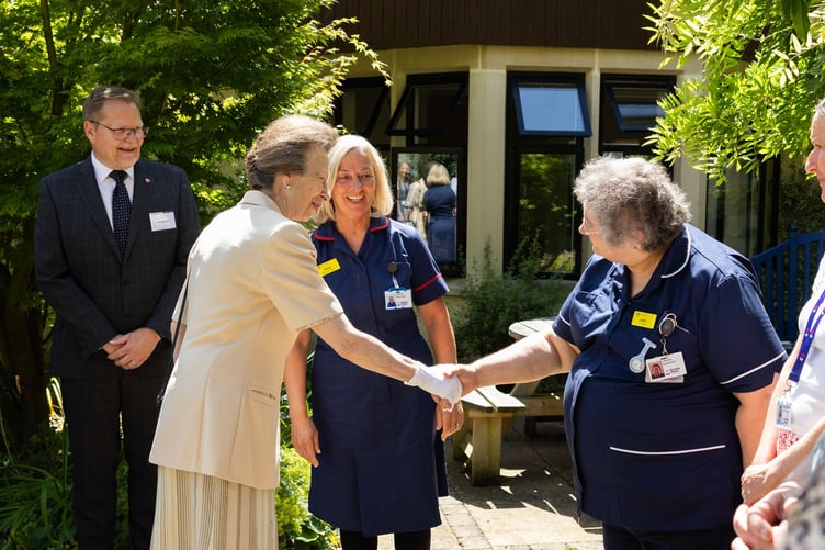 Dorothy House Hospice received a Royal visit this week by HRH Princess Anne as they celebrate 50 years.