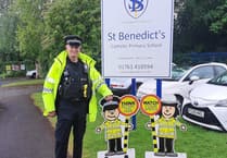 Midsomer Norton school champions road safety with PCSO visit