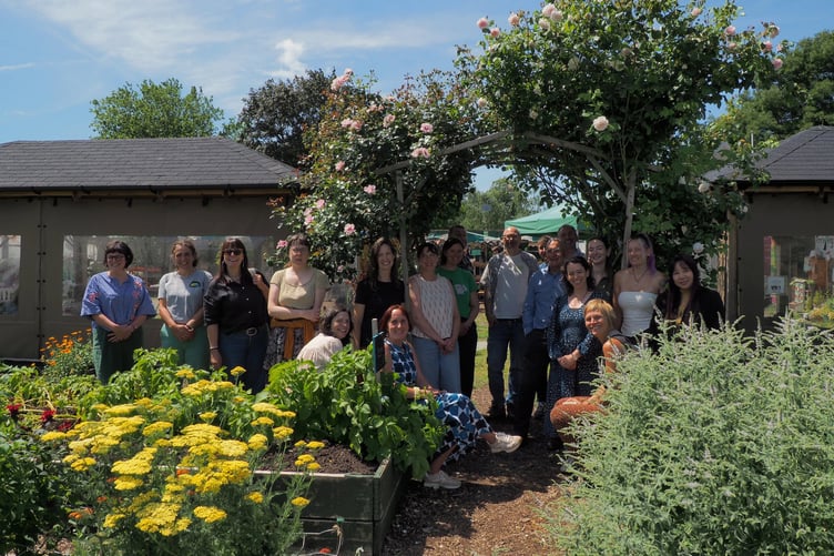 The Mayor's Community Nature Fund was launched at the Redcatch Community Gardens in Knowle.