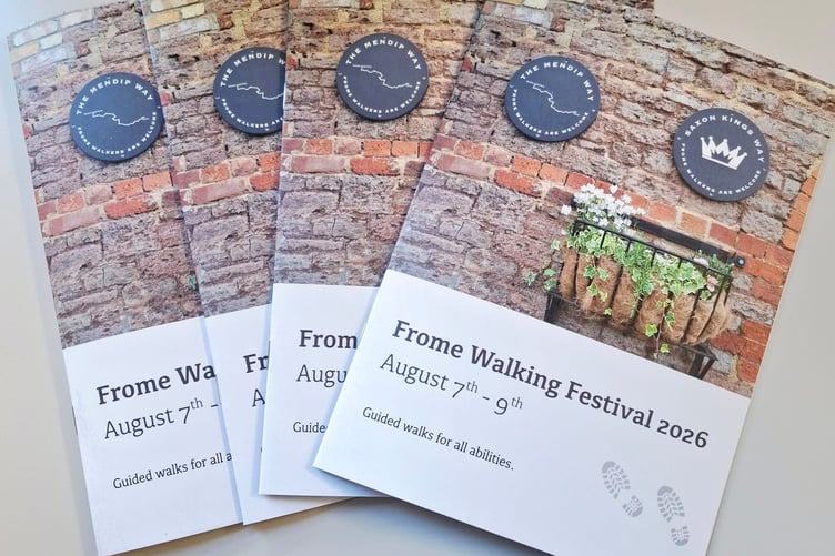 Brochures are available at Frome Town Hall, Discover Frome, Victoria Park Community Café and online.
