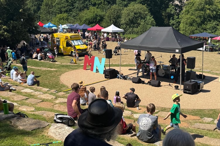 The sun shone down on a fun-packed afternoon at the Midsomer Norton Town Fayre and Town Show.