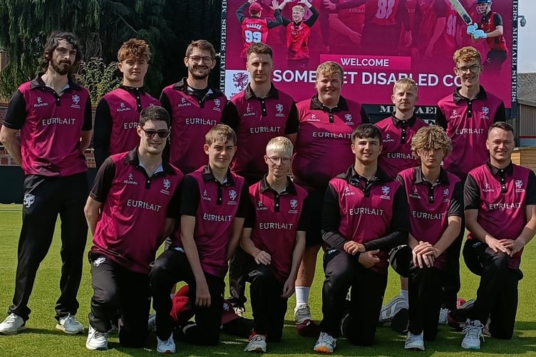 Somerset's winning squad