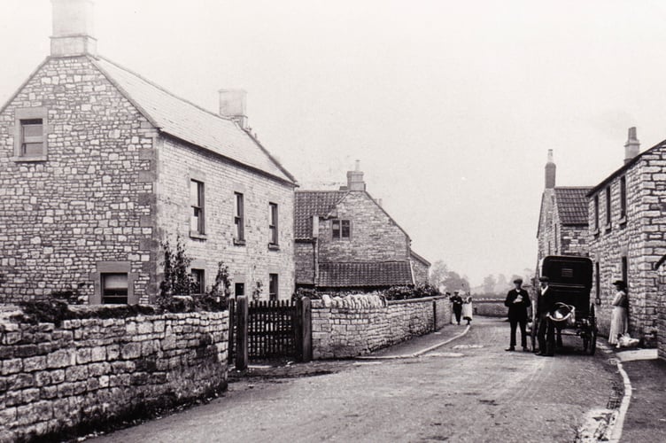 A village scene from days gone by, but do you recognise it?