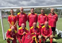 Peasedown Albion are walking football champions
