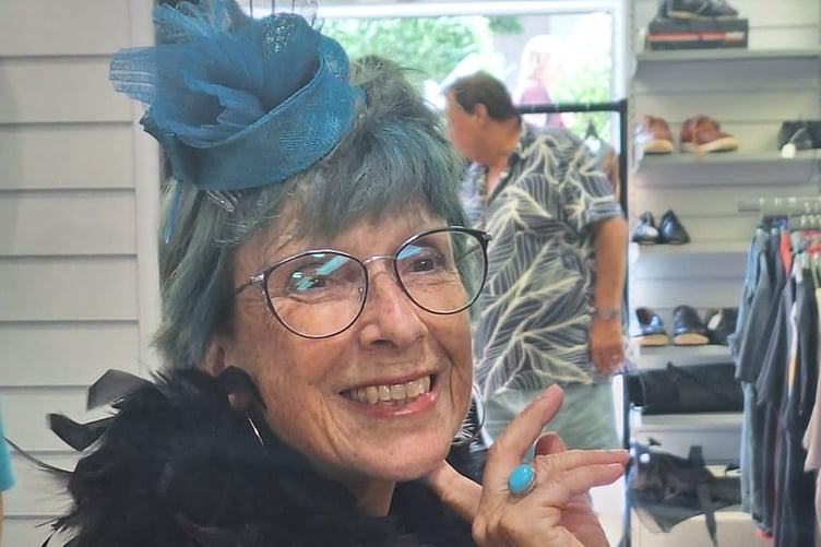 Dorothy House Clothes Shop held a party to support their head shave volunteer raising even more money.
