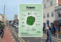 Emergency bag leaflets issued to help residents be prepared