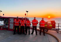 Chew Magna crews support wildfire response on Isle of Wight