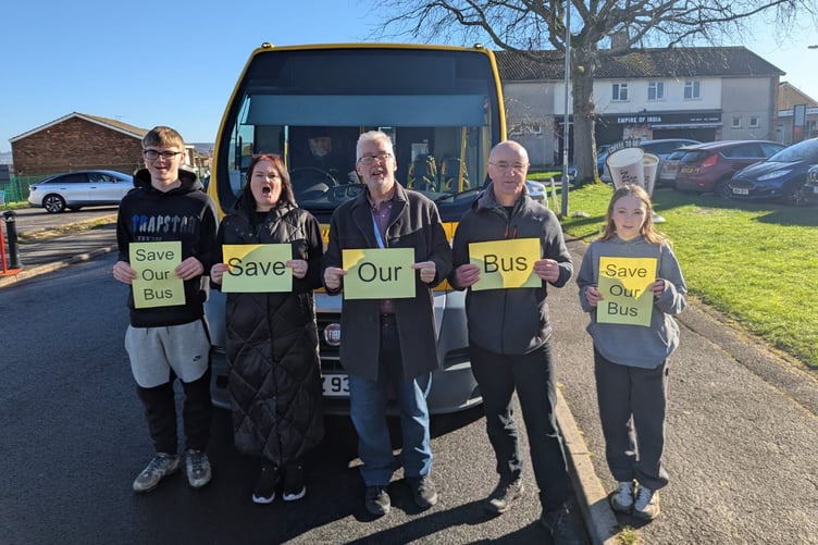 Campaigners are celebrating as the K1 bus service in Keynsham is safe for a further three years.
