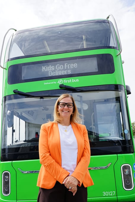 A record number of 5-15 year olds travelled on the buses for free in the first week of the summer holidays.