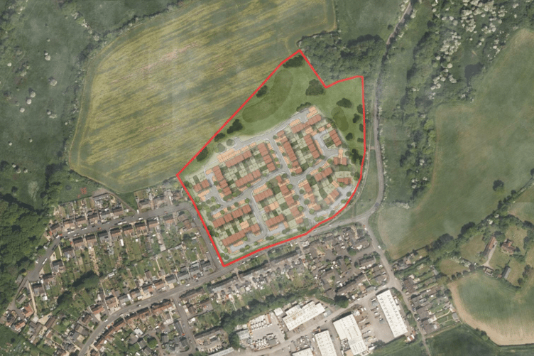 Planning permission has been refused for a proposed major development of 115 homes in Haydon.