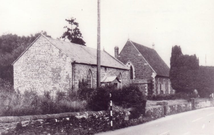 Last week’s photograph brought back memories for readers who recognised it as the Congregational Chapel at Clutton.
