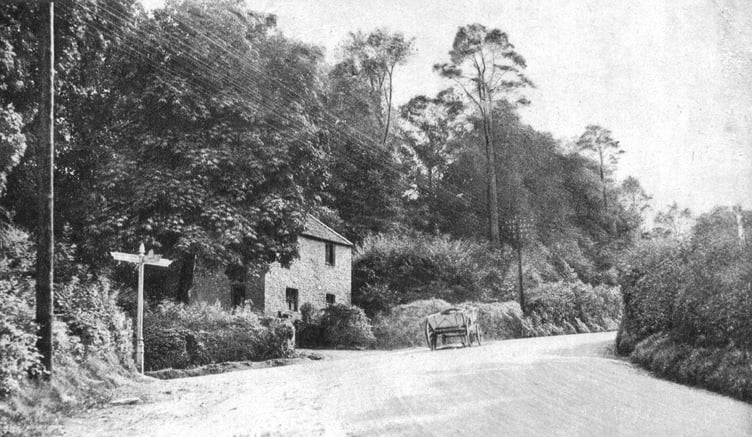 No issues with last week’s image which showed the lodge on Rush Hill at Farrington Gurney.