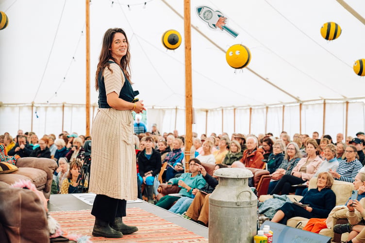 Gardeners’ World presenter, Frances Tophill, is just one of a list of TV gardening favourites at the festival.