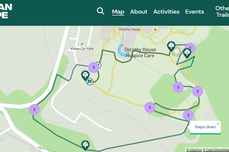 A map is available for the new Winsley Woodland Tree Trail from local distribution points or the Bath Urban Treescape website.