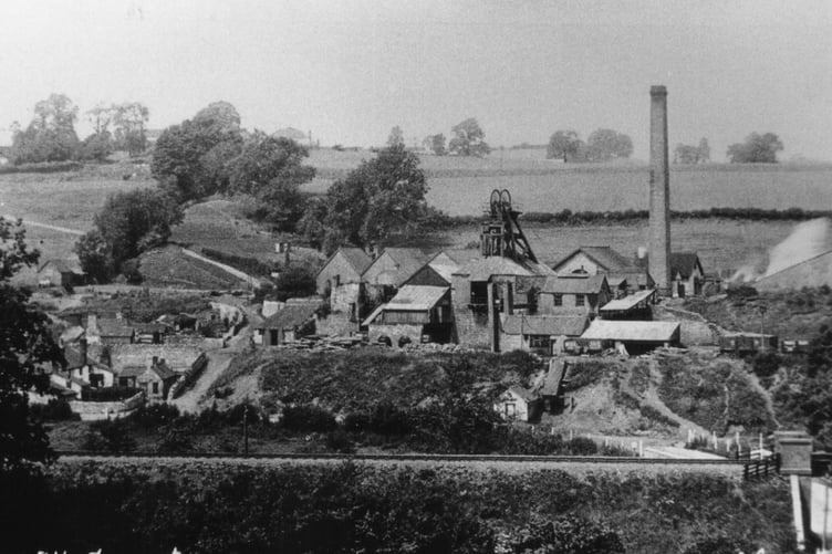 A wonderful view depicting Somerset's mining heritage, but where?