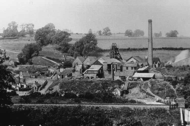 A wonderful view depicting Somerset's mining heritage, but where?