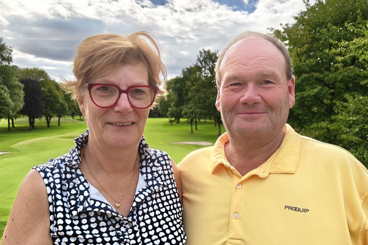Jackie & Paul Lewer of Wells Golf Club